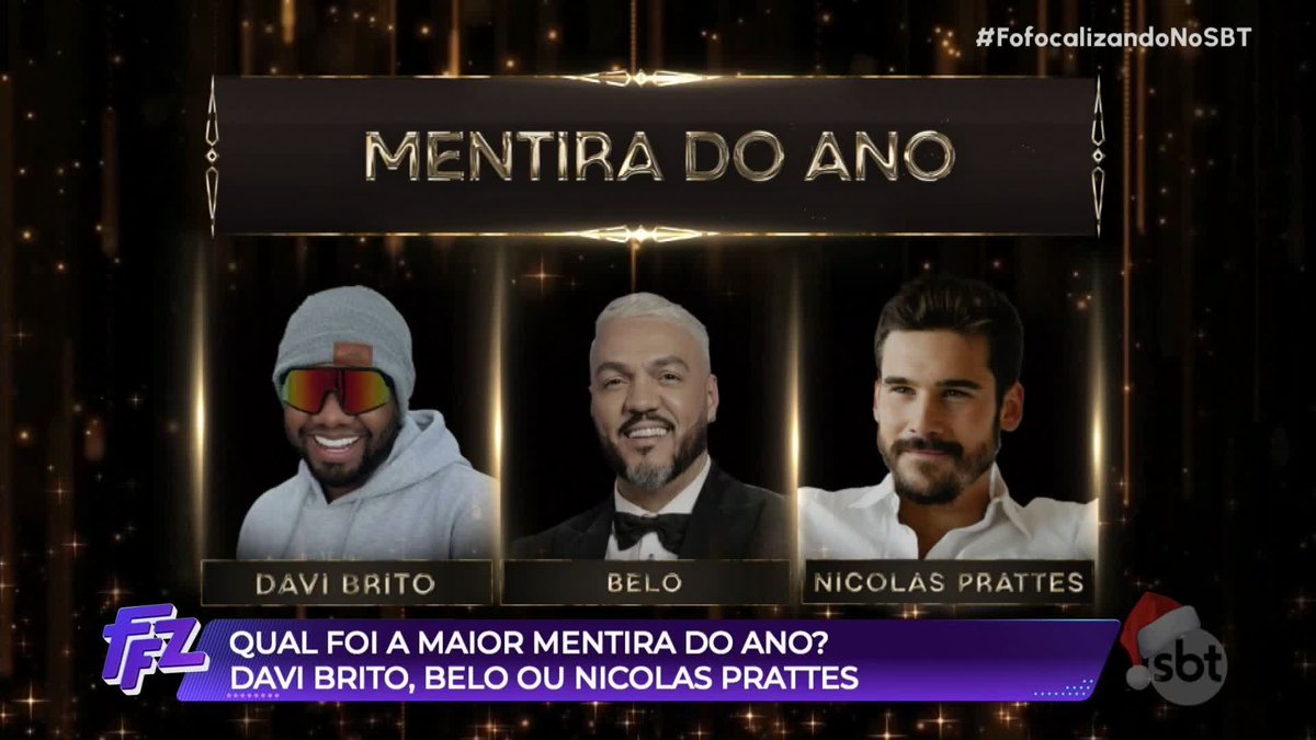 SOCORRO! Davi Brito ganhou o prêmio de “Mentiroso do Ano” no Fofocalizando.