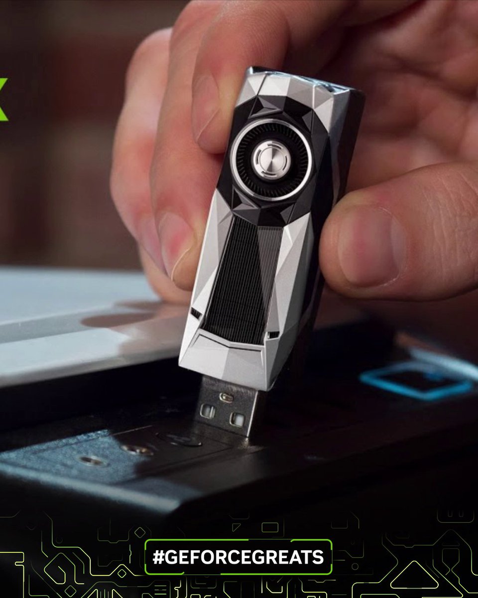 #GeForceGreats salutes the GeForce GTX G-Assist 🫡 "Plug in. Game on."