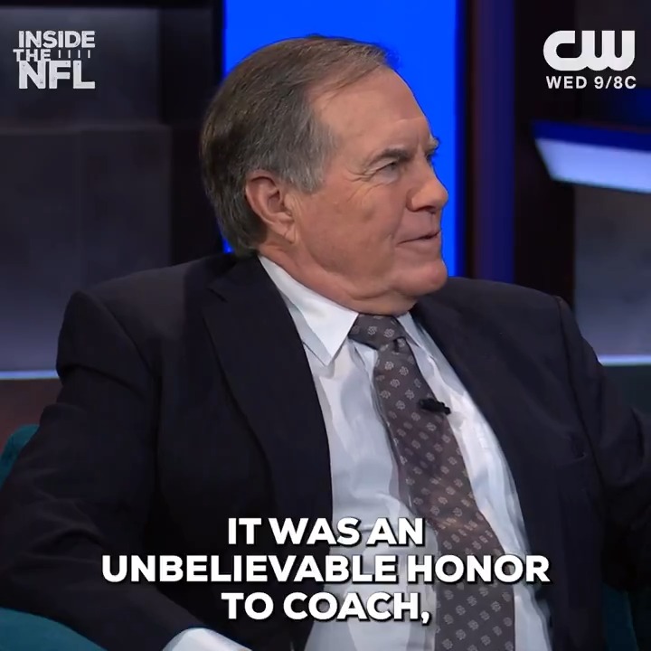 .Carolina Football's past and future 🤝 Lawrence ‘LT’ Taylor surprises Bill Belichick tonight on Inside the NFL, and gives him a quick recruiting pitch 😂