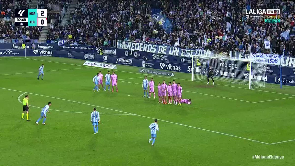 El Málaga CF, más fresco que un espeto 🎣 El gol de Kevin Medina para cerrar el partido y dar al conjunto 'boquerón' TRES PUNTOS VITALES 😍🐟 #LALIGAHYPERMOTION
