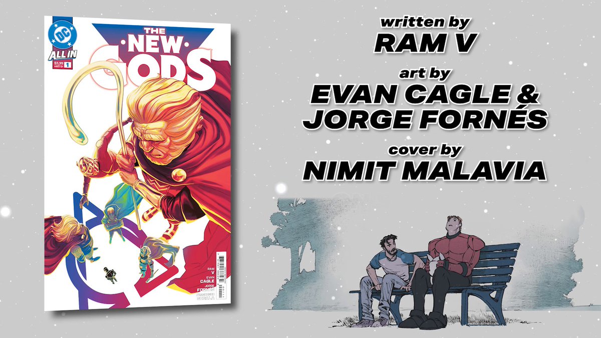 Hear directly from writer Ram V about THE NEW GODS, the next must-read saga in DC's All In initiative! Issue #1 is on sale now.
