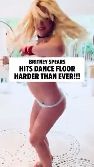 #BritneySpears took her dancing to new heights in a recent video from her Mexican getaway 🔥