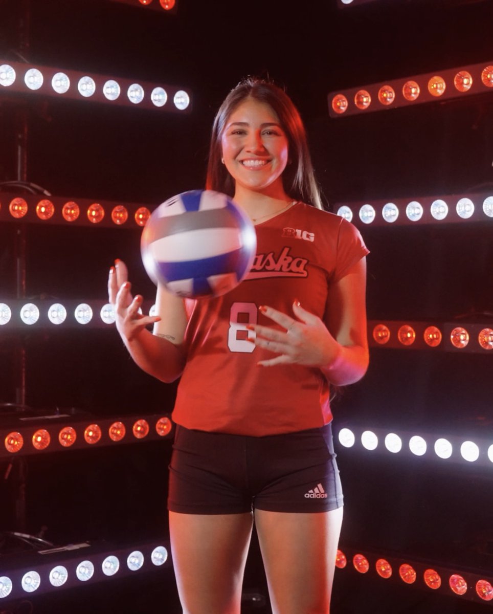 Bringing the heat 🔥 #NCAAWVB x Nebraska Volleyball