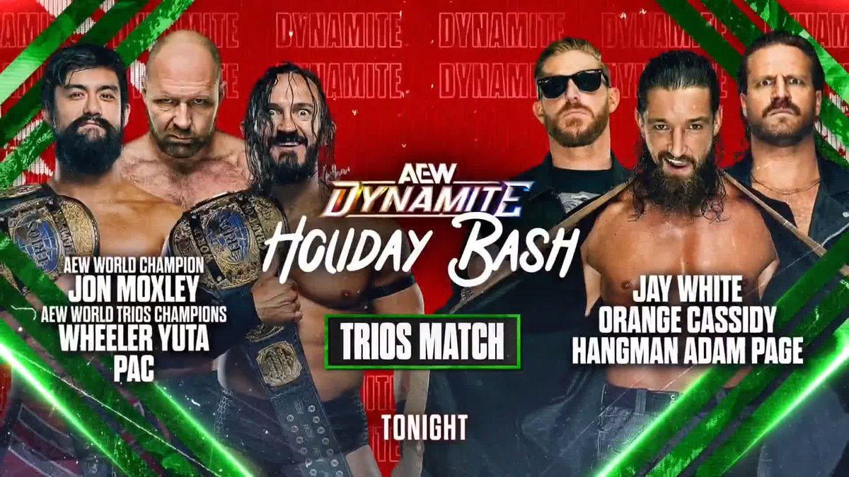 The DEATH RIDERS have arrived! Watch #AEWDynamite Holiday Bash LIVE on TBS! Jon Moxley | Marina Shafir | BASTARD | Swiss | YUTA