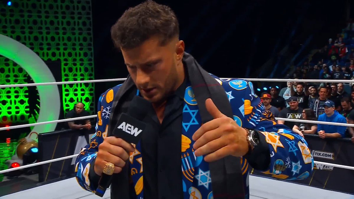 MJF has a VERY REAL message about a VERY REAL foundation. Watch #AEWDynamite LIVE on TBS! Maxwell Jacob Friedman™️