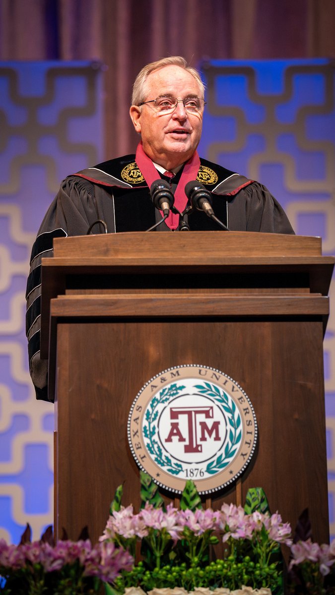 On Dec. 12, 2023, Texas A&M System Board of Regents named General (Ret.) Mark A. Welsh III, the 27th President of Texas A&M University. In his first year at the helm of our state’s oldest and largest public university, his commitment to the Aggie Spirit and Core Values continues to position Texas A&M for greatness. Thank you, President Welsh, for your service to Aggieland. Here's to a bright future! 👍 #AggieExcellence #GigEm
