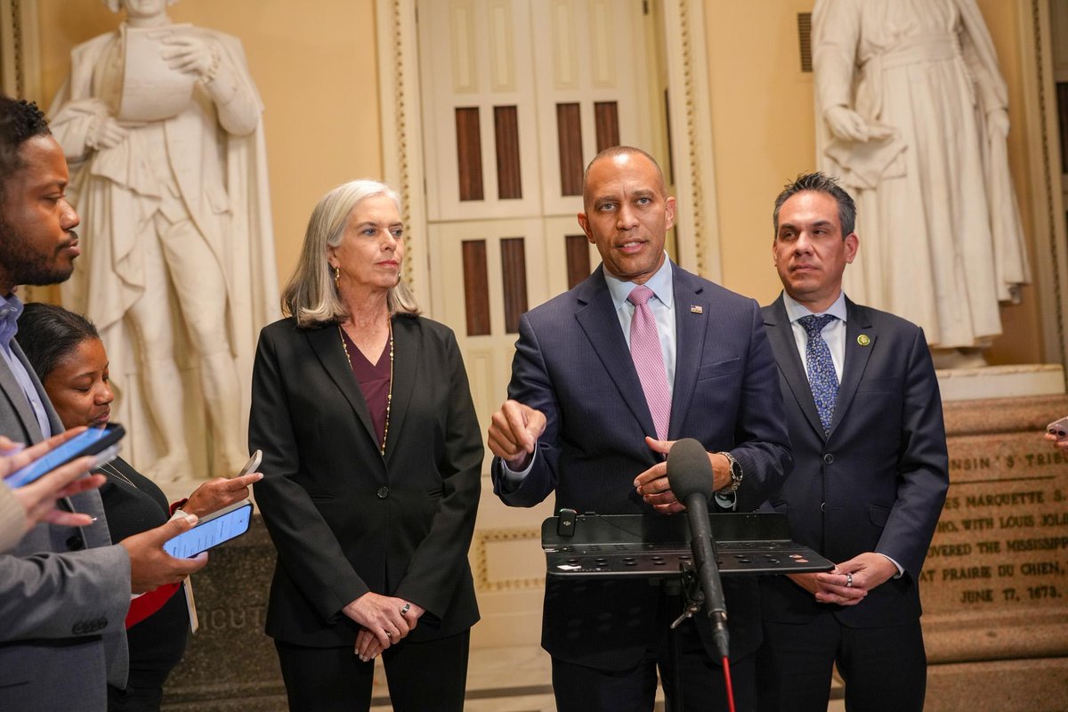 BREAKING: Hakeem Jeffries just torched Donald Trump and Elon Musk for breaking the bipartisanship in DC and taking away desperately needed funding for disaster relief. This is how it’s done.