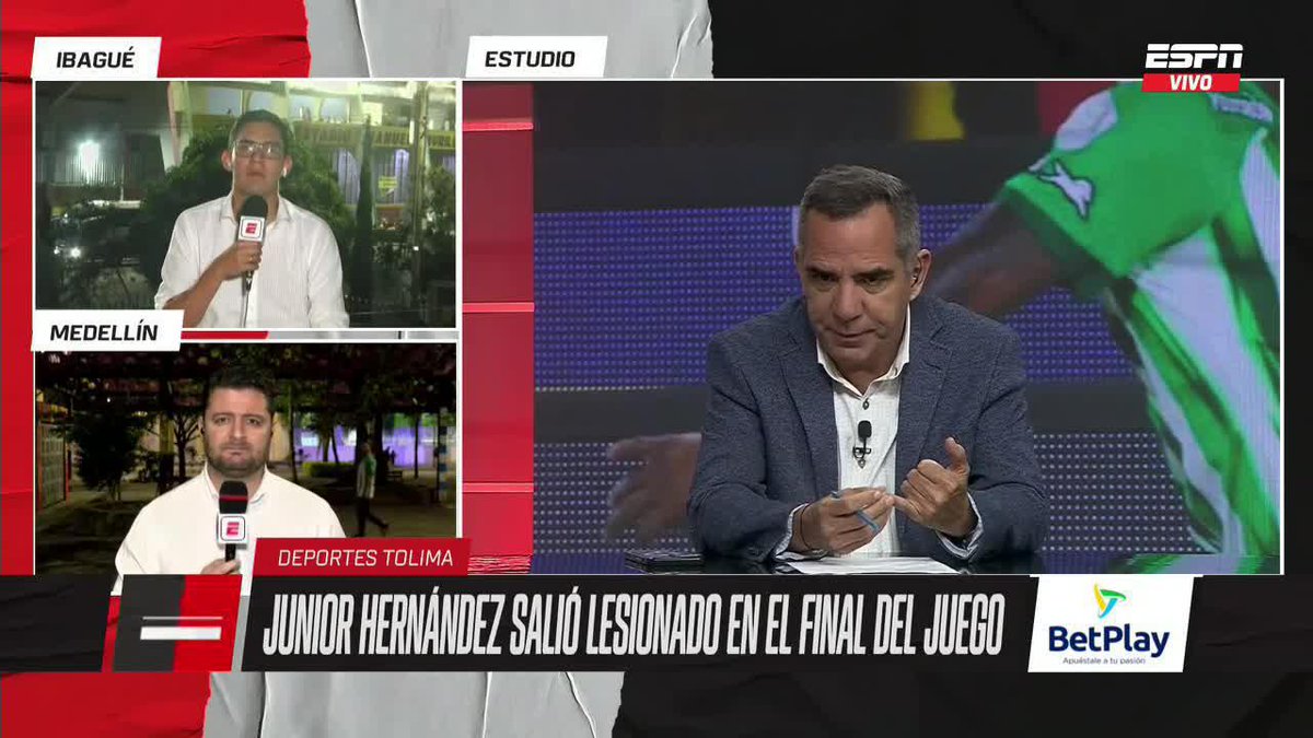 #ESPNF90Colombia | El clásico nocturno del fútbol Final caliente: Bronca en el final entre Tolima y Nacional "El Atanasio intimida más que el Manuel Murillo Toro" Luis Arturo Henao C Queremos leer tu opinión con #ESPNF90Colombia