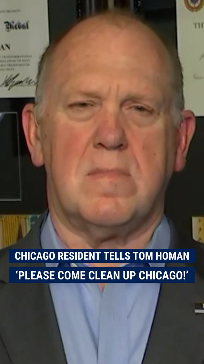 'WE NEED YOU!': Chicago resident Vashon Tuncle begs Trump's incoming border czar Tom Homan to come help clean up the Dem-run city whose mayor has vowed to harbor illegal immigrants.