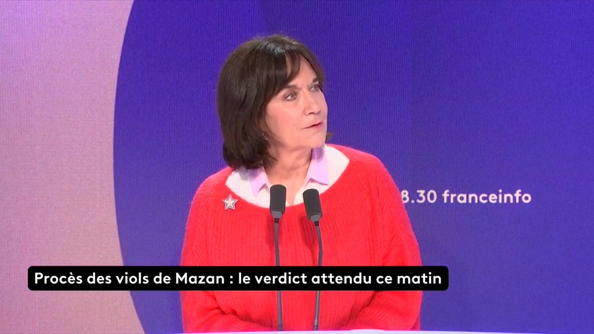 🔴Procès des viols de Mazan ➡️"Des hommes qui passaient beaucoup de temps sur les sites pornos. Et d'ailleurs, de ce point de vue, je crois qu'il manque à la barre des accusés l'industrie pornographique", dit Laurence Rossignol.