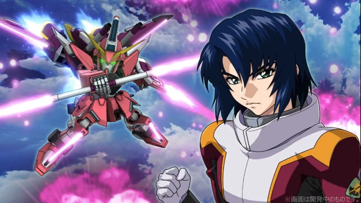 【インフィニットジャスティスガンダム 参戦！】 明日開始の『3章 Part17』に、『機動戦士ガンダムSEED DESTINY』より『インフィニットジャスティスガンダム』(アスラン・ザラ)と『カガリ・ユラ・アスハ』参戦！ SSRユニットパーツ『ファトゥム-01』『国を背負う決意』を公開！ #スパロボ #スパロボDD