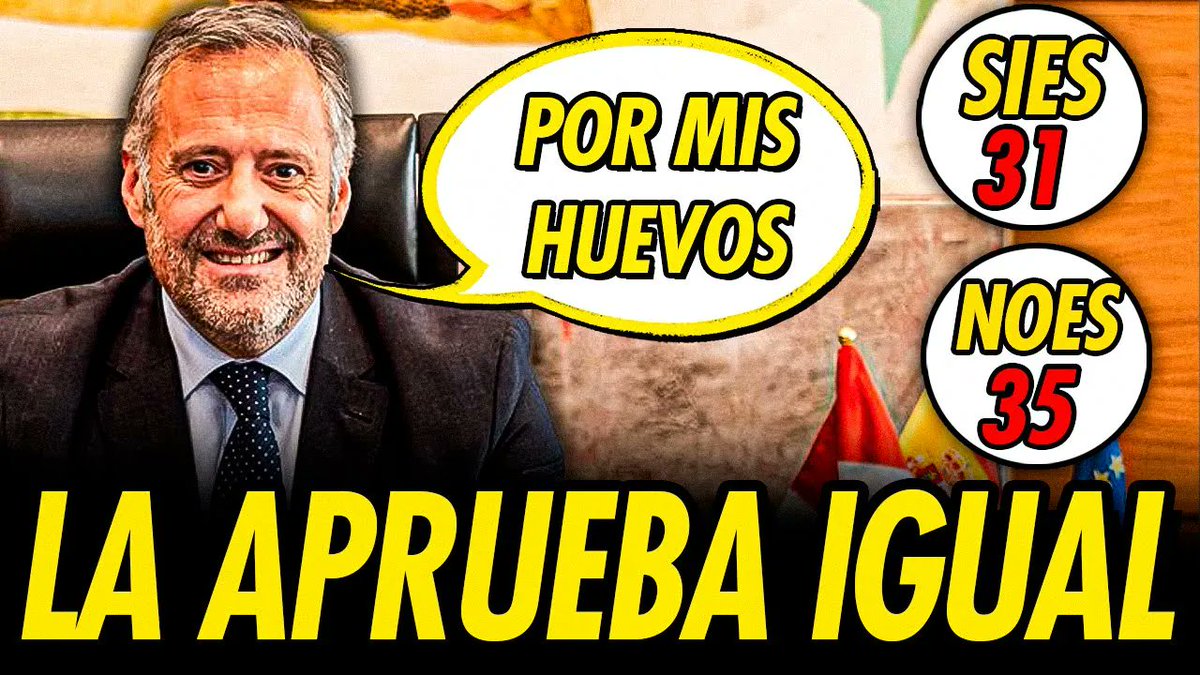 Ridículo histórico en las Cortes de Castilla y León. Aprobaron una propuesta del PP con mayoría absoluta de Noes sobre los Sies. La situación es surrealista. Ayer lo veíamos en directo y no daba crédito: