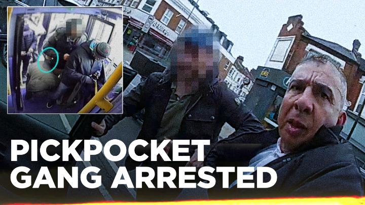 Organised gang of pickpockets that used distraction techniques and sleight of hand to steal £1million in jewellery and cash thwarted by Flying Squad investigation. Eight thieves face more than 40 years in prison. Partnership SaferGems helped link and identify the suspects.