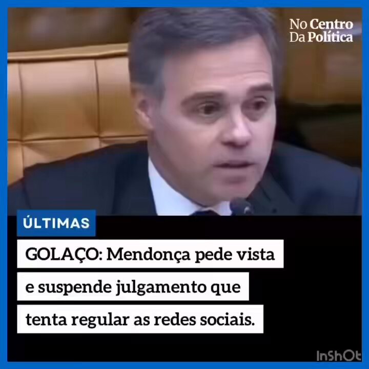 MINISTRO MENDONÇA DEFENDE LIBERDADE DE EXPRESSÃO!