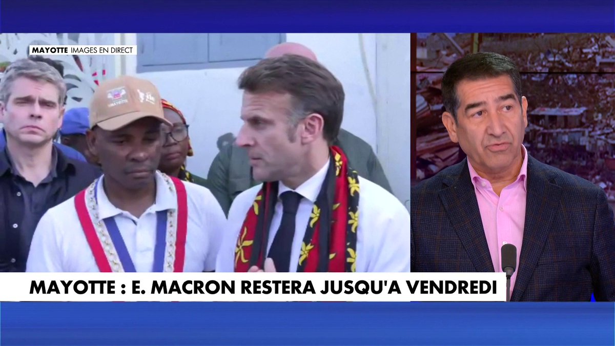 Karim Zeribi : «Ce n’est pas le cyclone qui a fait ce que Mayotte est aujourd’hui. Avant le cyclone, il y avait une situation dramatique», dans #180MinutesInfo