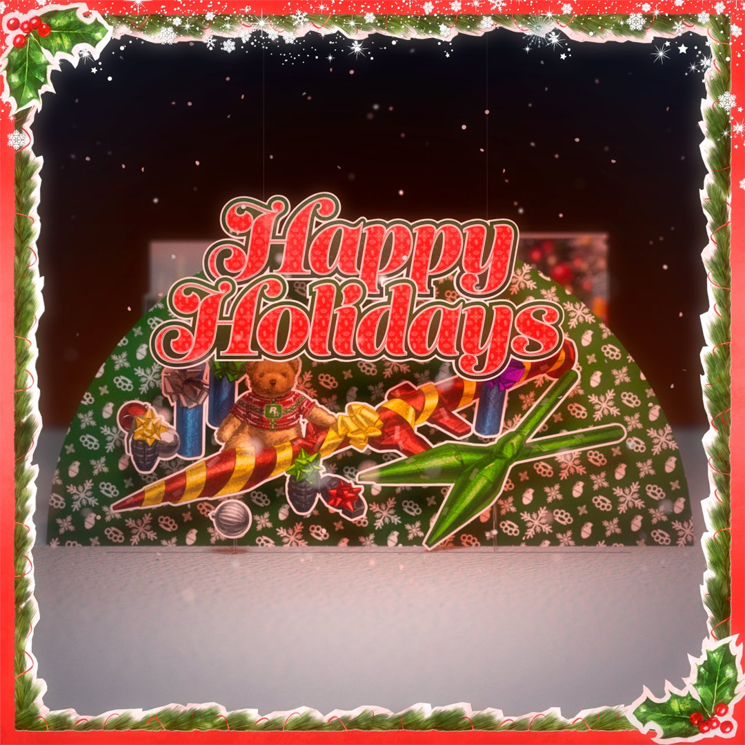 Happy Holidays! Get festive in GTA Online with gifts and bonuses. Plus, two new newly decommissioned Law Enforcement Vehicles are available for purchase, get 2X Rewards on Dispatch Work, and more: