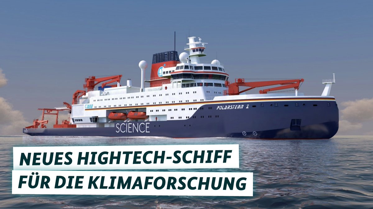 🚢 Für eine hochmoderne #Meeresforschung &amp; #Polarforschung, für präzisere #Klimamodelle: Der Weg ist frei für die #POLARSTERN II am AWI Medien. „Eines der modernsten Forschungsschiffe weltweit“, sagt BM Cem Özdemir. 👉