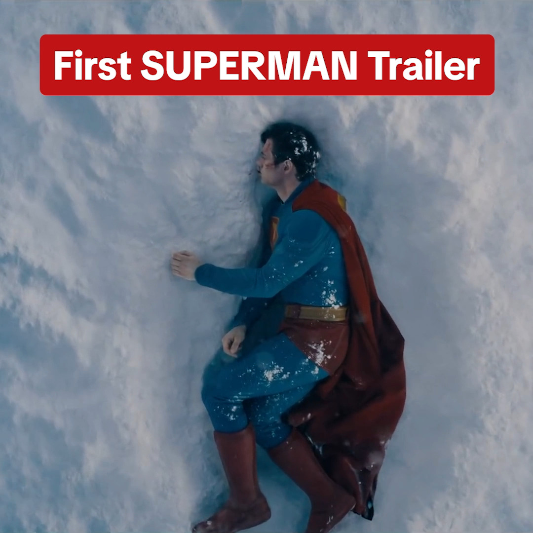 Look up!! The Superman trailer just landed!