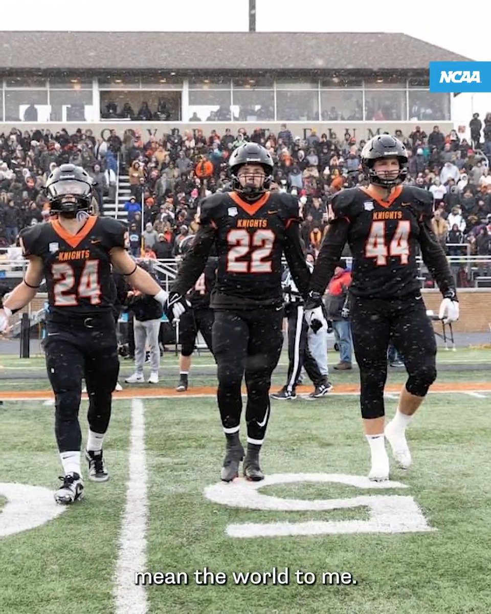 NCAA Today's Top 10 Honoree Owen Grover formed lifelong relationships in his time with Wartburg Football! 🫶 #NCAA | 🔗