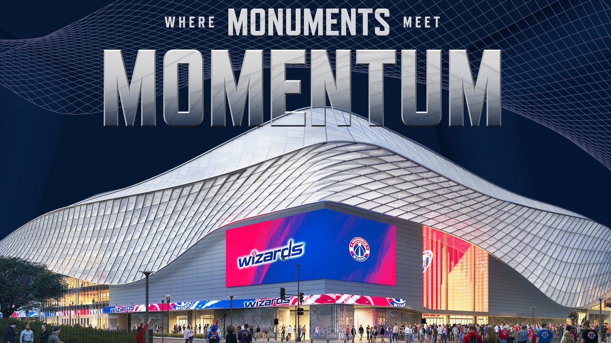 Where we’ve made history. Where we’ll make more. Where we’re turning the past inside out to make the future. Introducing the New Capital One Arena: Where Monuments Meet Momentum.