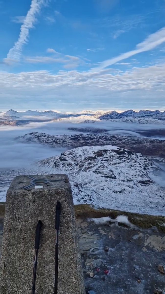 Thank you Andrew McBride (FB) for sharing this spectacular footage from Ben Lomond last week, the view from above the clouds makes for an otherworldly perspective!