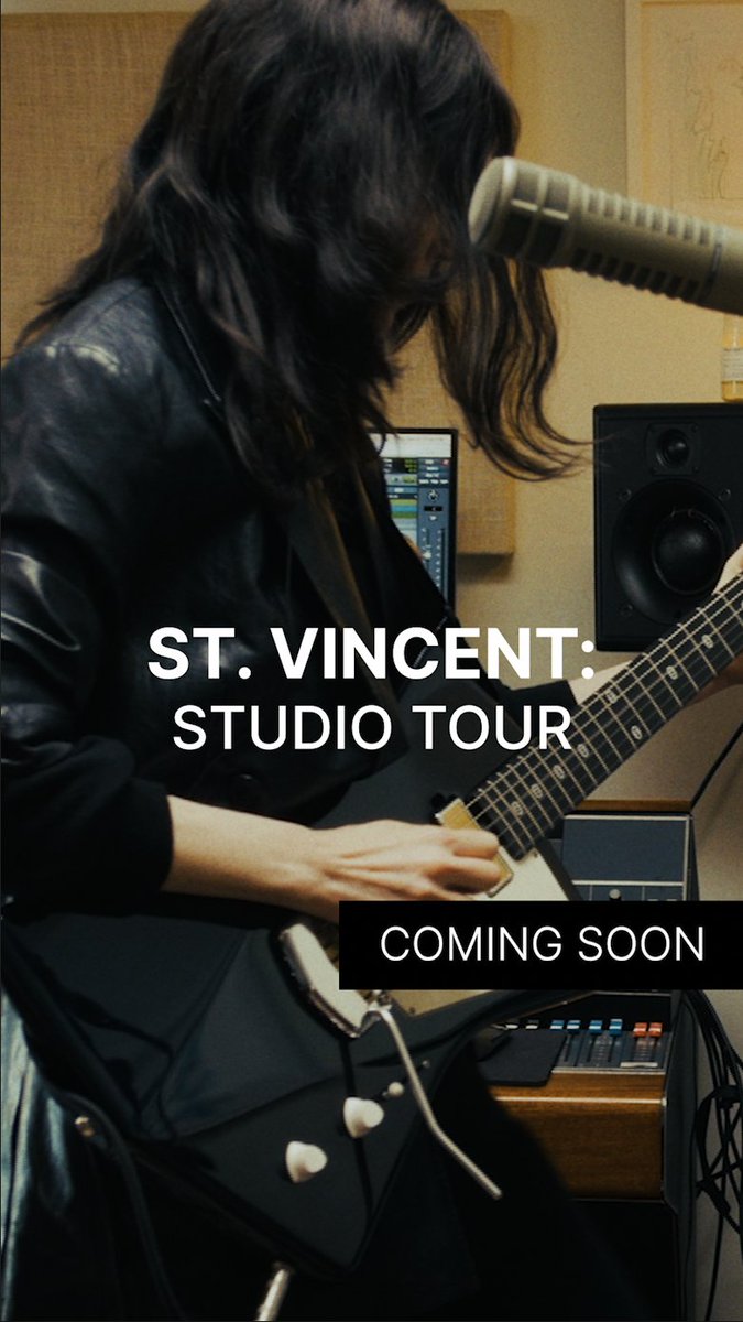 Coming soon... St. Vincent x Reverb