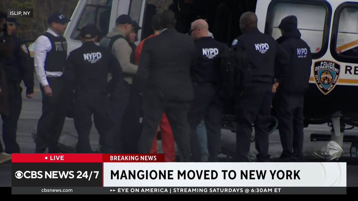 Luigi Mangione arrives back in New York as he faces new federal charges in the UnitedHealthcare CEO murder.