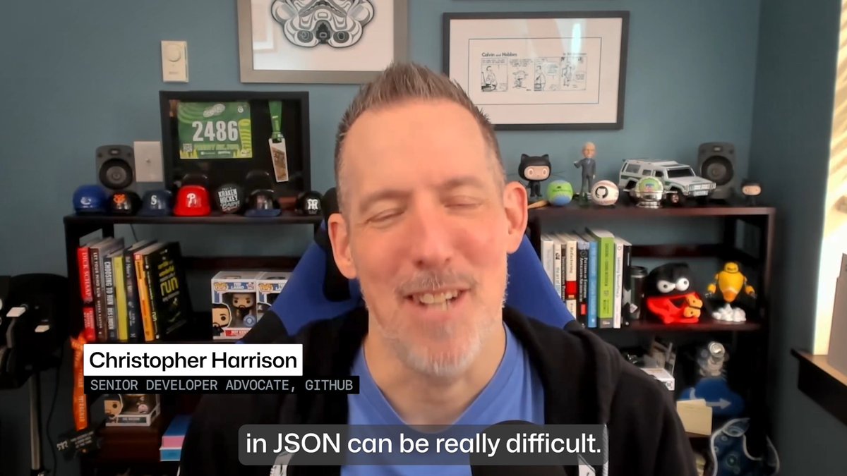 Is your JSON data getting hung up with trailing commas or incorrect data types? Just ask GitHub Copilot Chat what’s wrong and how to fix it 🛠️ Learn more in the Copilot Chat Cookbook.