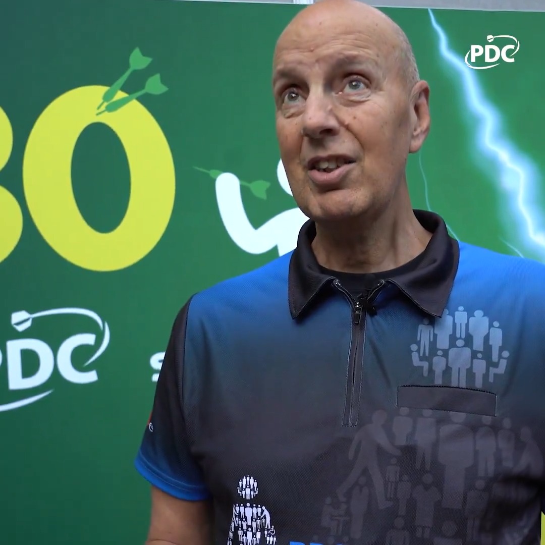 For every nine-darter hit at this year's World Championship, £60,000 will be donated to Prostate Cancer UK as part of Paddy Power's 'The BIGGER 180' campaign. Dan Dawson caught up with fundraiser, Kevin Webber, earlier today.