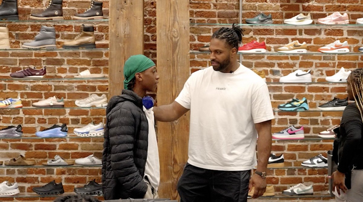 Shoes from Cam 👟 Cam Jordan treated kids from the Youth Empowerment Project (YEP) and Excite All Stars to new kicks! #WPMOYChallenge | Cam Jordan Foundation