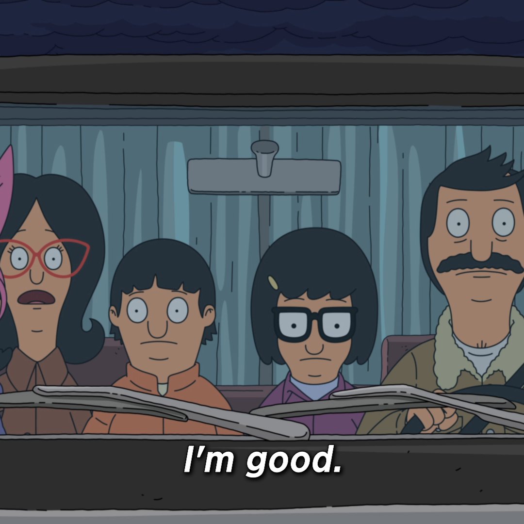 technically, now there are five bodies in the car 💀 watch the latest episode of #bobsburgers now on Hulu!