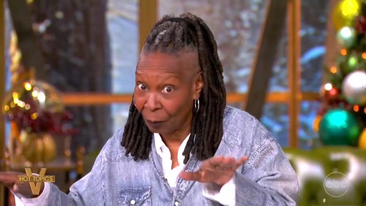 Whoopi Goldberg just joked about Musk and Vance ass*ss*nating President Trump by making him fall down the stairs. ABC needs to fire Whoopi. This is unforgivable.