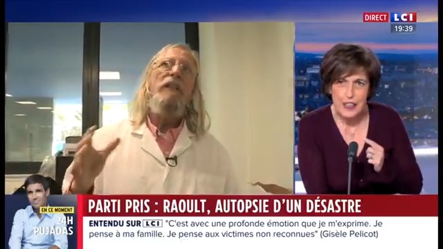 📢 : «Raoult, autopsie d’un désastre», le parti pris #politique de Ruth Elkrief #24hPujadas #LCI #La26 ⤵️