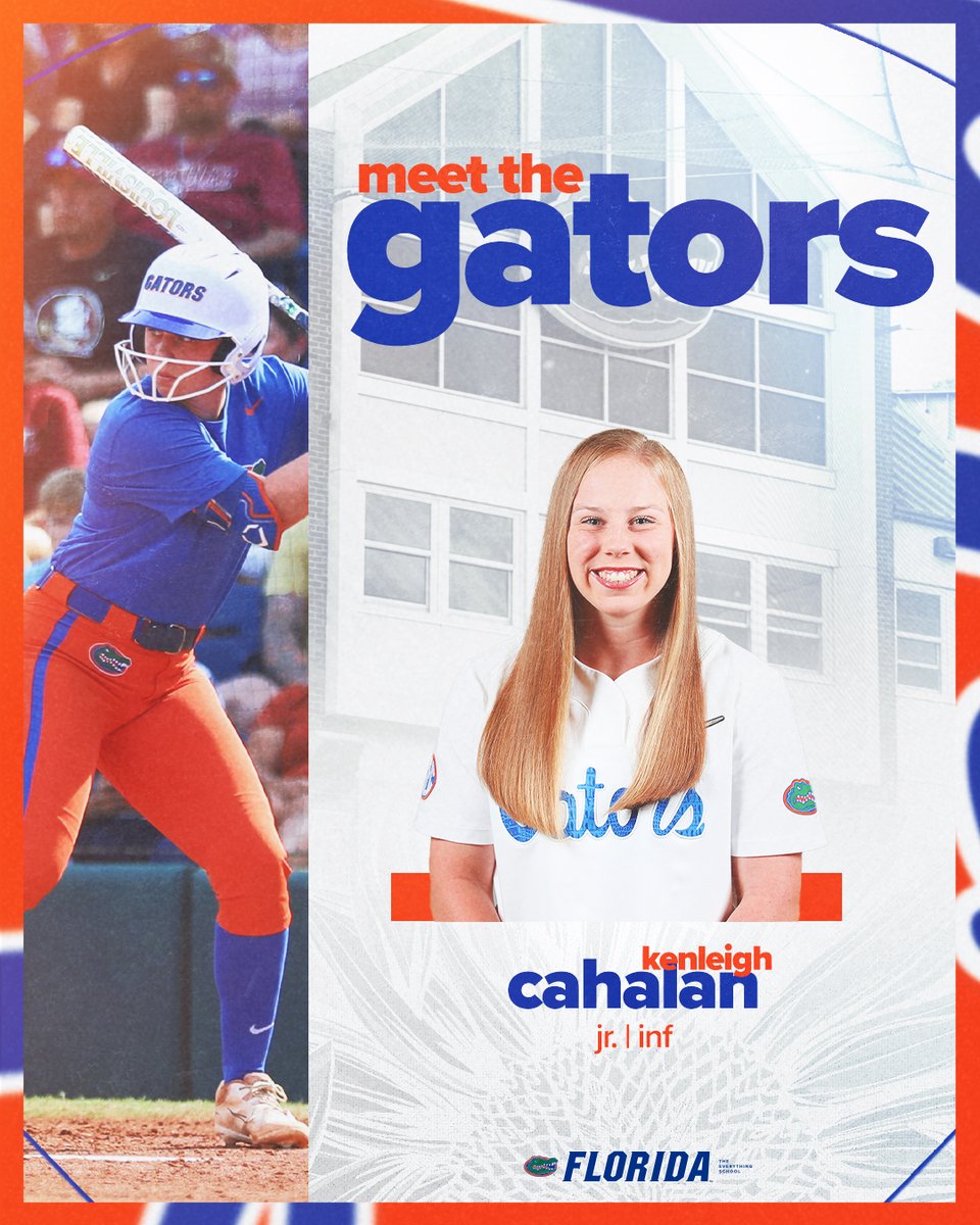 Who's next in our #MeetTheGators series? ๐ Say hello to Kenleigh Cahalan, an infielder from Trussville, AL! Drop a ๐ in the comments if you're excited to see Kenleigh play! Details ยป | #GoGators