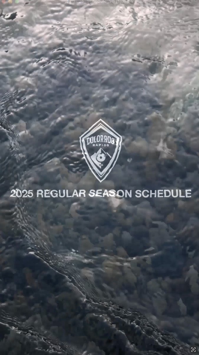 We know you’ve had a busy week—take a moment to relax with some soothing Rapids ASMR 🏔🧘🌊️ #Rapids96