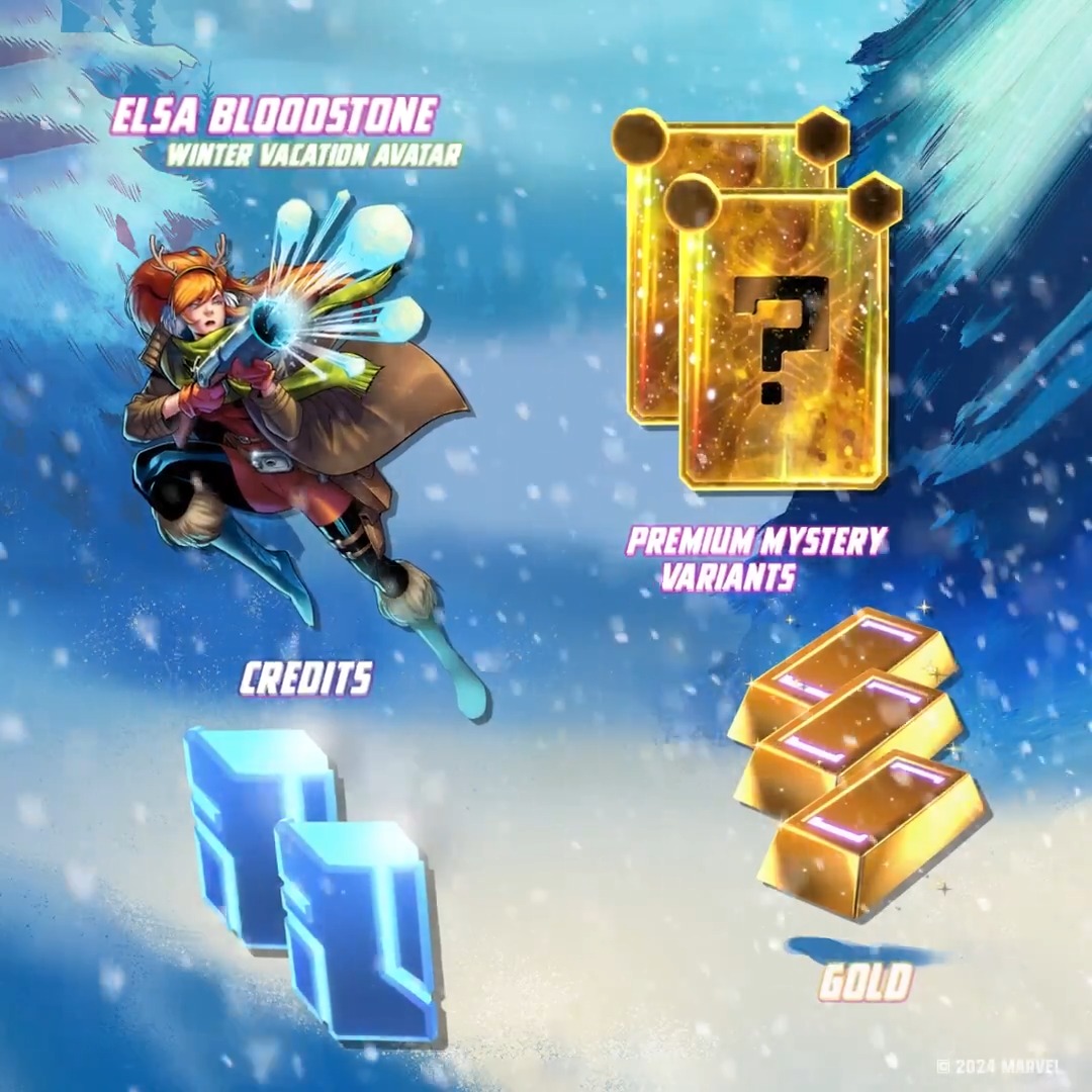It's FOURTEEN days of Winterverse rewards—starting now! ❄️❄️❄️