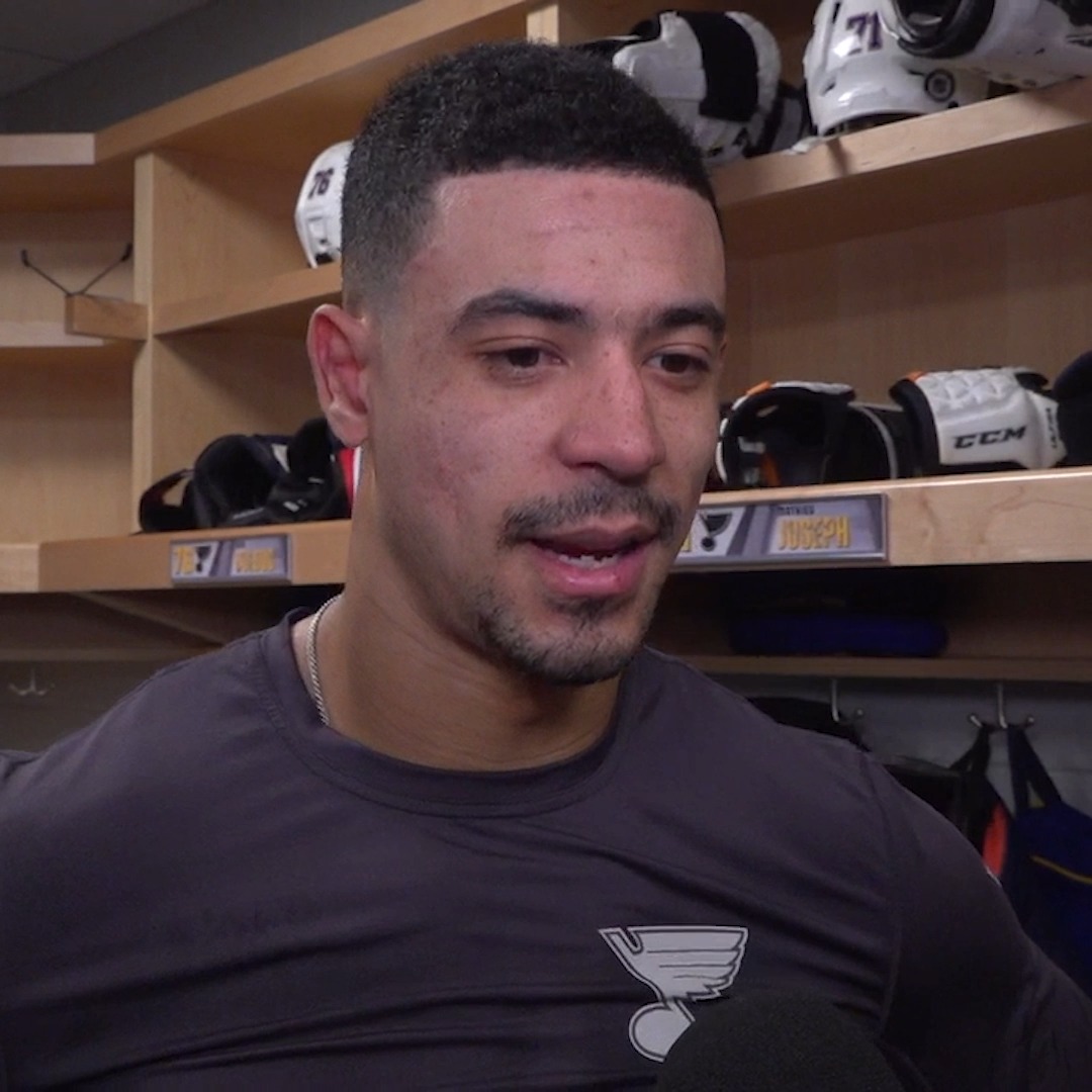 Mathieu Joseph shares his feelings on P.O's trade to Pittsburgh. #stlblues