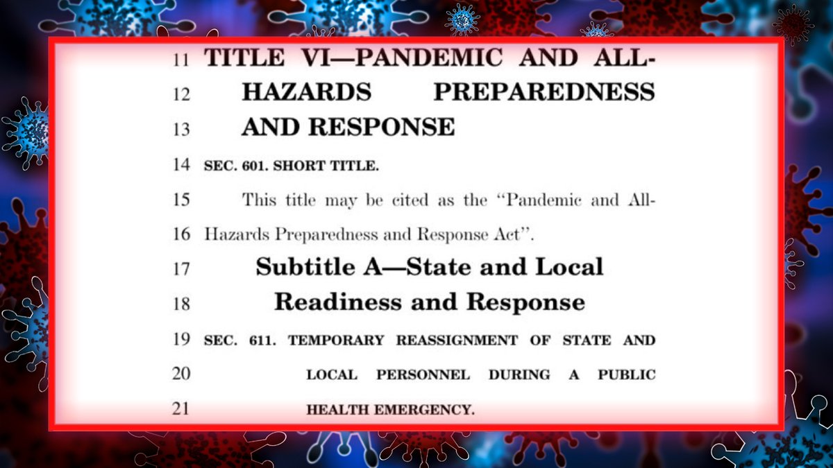 MEDICAL TYRANNY BOMBSHELL! Learn The Shocking Provisions Of The House Spending Bill That Would Have Legalized Medical Martial Law In America Legal Experts Are Shocked By Legislation Even More Draconian Than The UN Pandemic Treaty— MUST-WATCH/SHARE!!! » WATCH/SHARE THE LIVE X STREAM HERE: