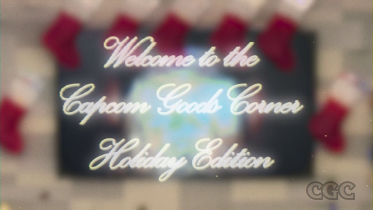 Dashing through the snow at the speed of a Sonic Boom, it’s our holiday edition of Capcom Goods Corner dropping down your chimney to deliver some exciting Capcom gift ideas! Act now to get these amazing products brought to you from our wonderful partners.