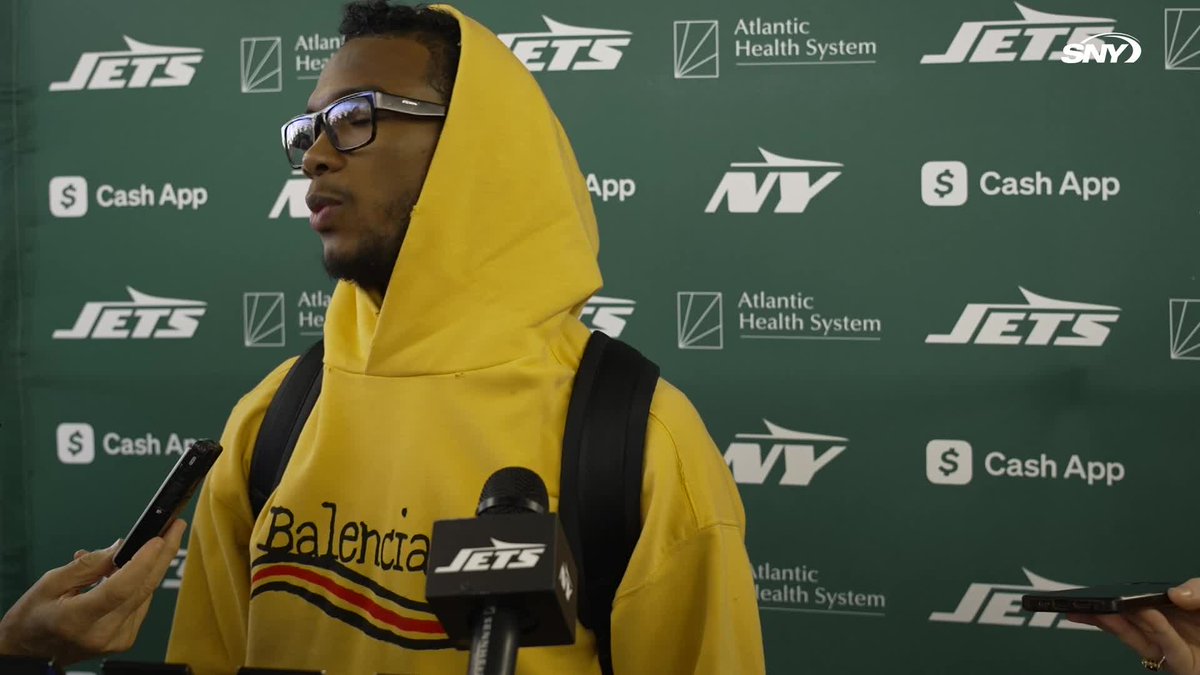 #Jets WR Garrett Wilson on if he wants to be with the team long-term. “I don't know.”
