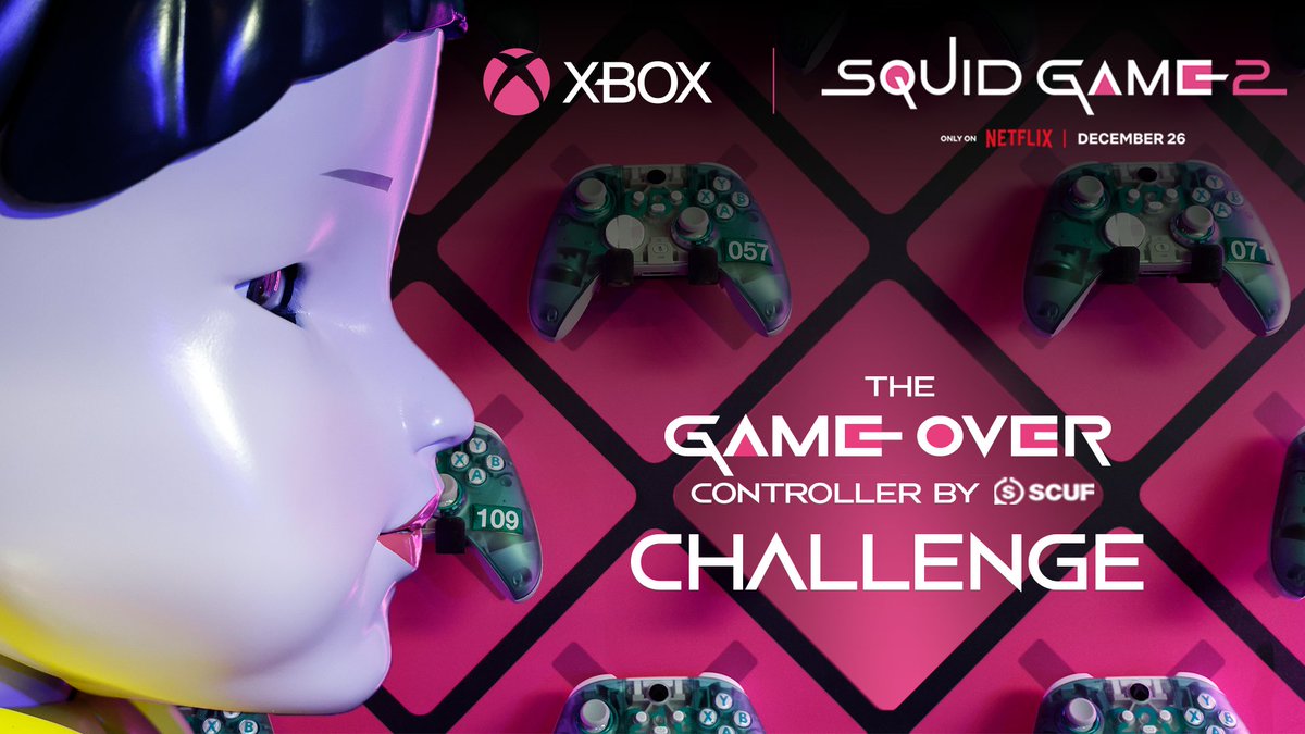 Game over. (literally) Congratulations to all the winners of the Game Over Challenge at the #SquidGame2 Xbox event. We hope you had a blast!