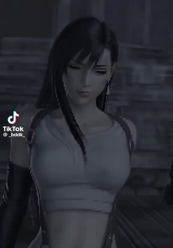 The most beautiful Tifa model of all time. I literally have watched this edit on an hour loop. Ethereal being I tell you absolutely angelic