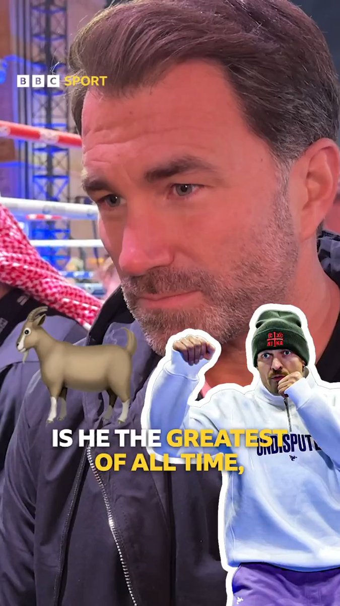 Usyk? "He is the man!" 🥊 But does Eddie Hearn think he's the GOAT? #BBCBoxing