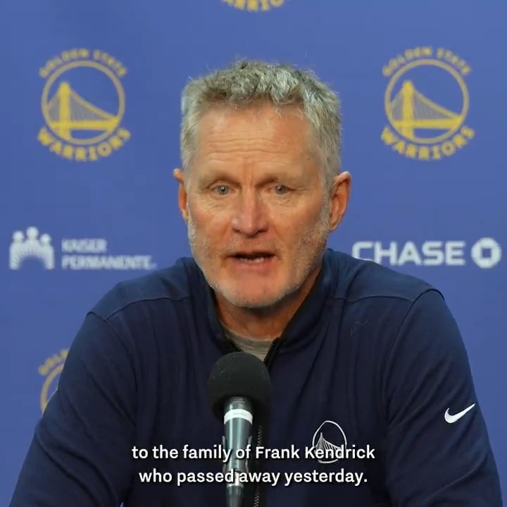 The Golden State Warriors send condolences to the family of Frank Kendrick, who passed away yesterday at the age of 74.