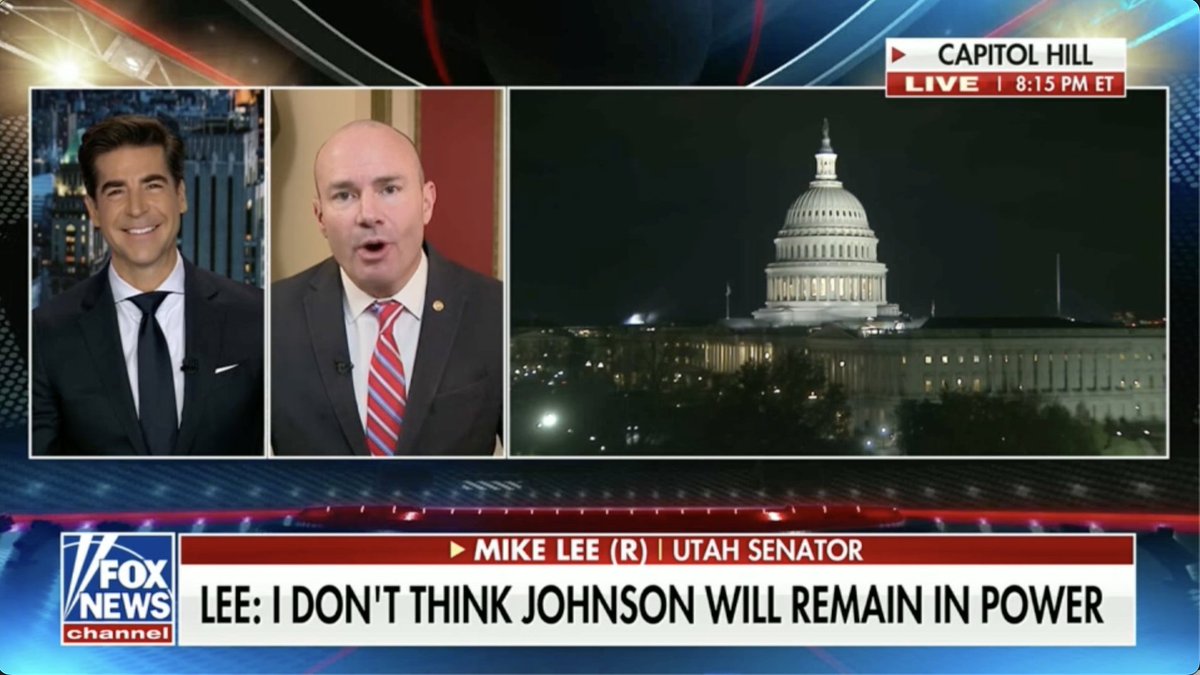 The bloated CR disaster leads me to believe there may soon be a change in leadership in the House of Representatives. I think Elon Musk or Vivek Ramaswamy would be up to the challenge….