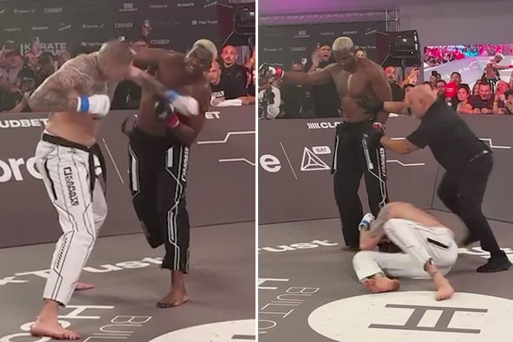 UFC veteran Robelis Despaigne ended his $KARATE COMBAT (ALT/SZN) debut in a blink! 😱 (🎥 Danny Segura)