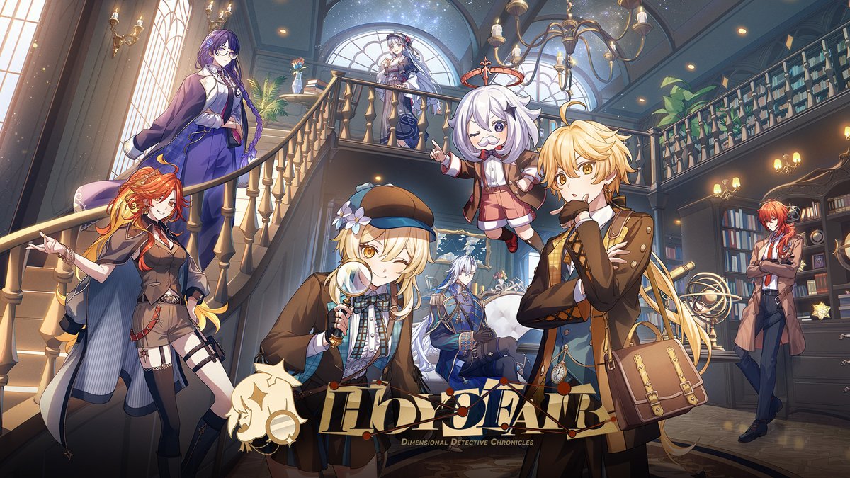 🕵️♂️HoYoFair2025 New Year "Dimensional Detective Chronicles" Genshin Impact Fan Art Special Program Teaser released! We look forward to watching the official broadcast and uncovering the truth with everyone on 12/28/2024 20:00 (UTC+8)! 📺Register Now: #HoYoFair #Genshinimpact #原神 #HoYoDetective #SavePaimon