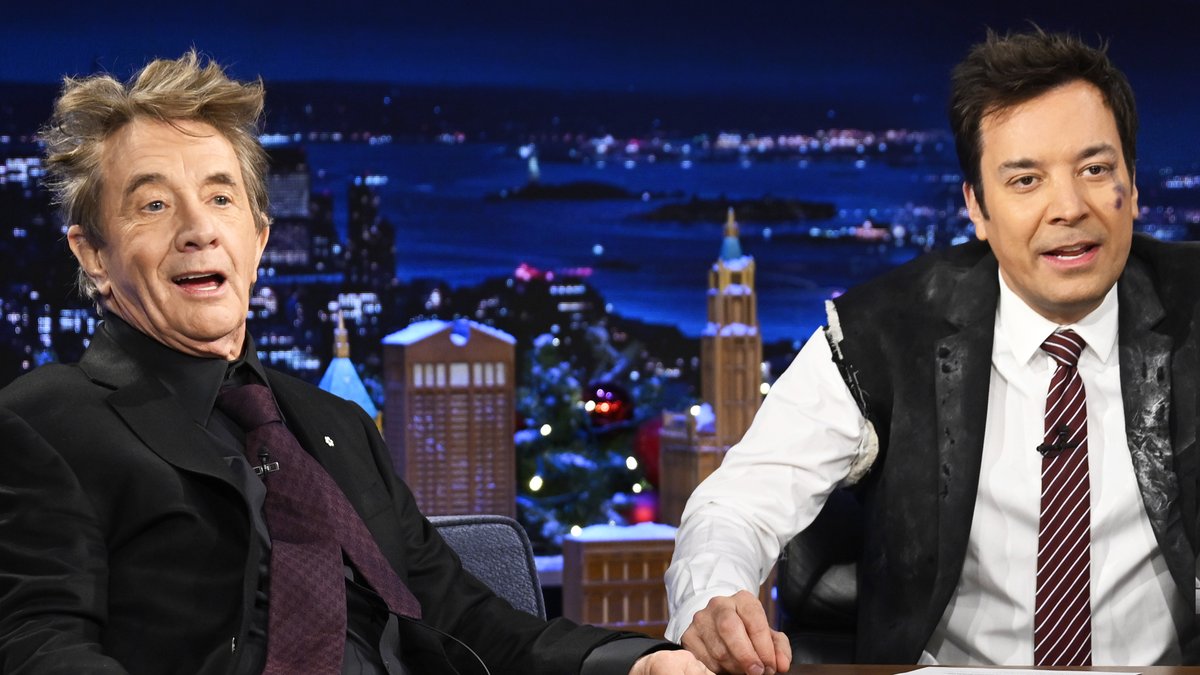 Martin Short's interview immediately goes off the rails 🤣 #FallonTonight