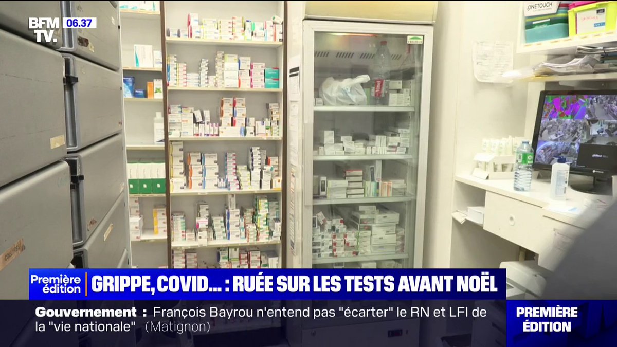 La demande de tests antigéniques pour le Covid ou la grippe s'envole avant les fêtes de fin d'année