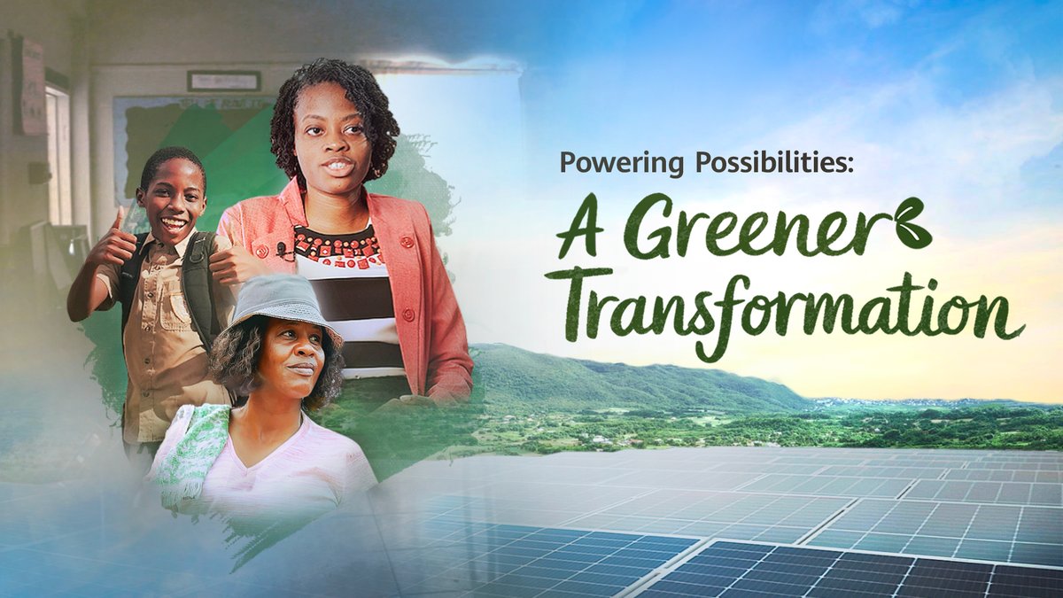 How is #Huawei helping transform agriculture & education in Jamaica? Watch to learn how switching to reliable, renewable energy reduces costs and carbon footprint, bringing the nation one step closer to the goal of running on 50% renewable energy by 2030! #InnovateForImpact